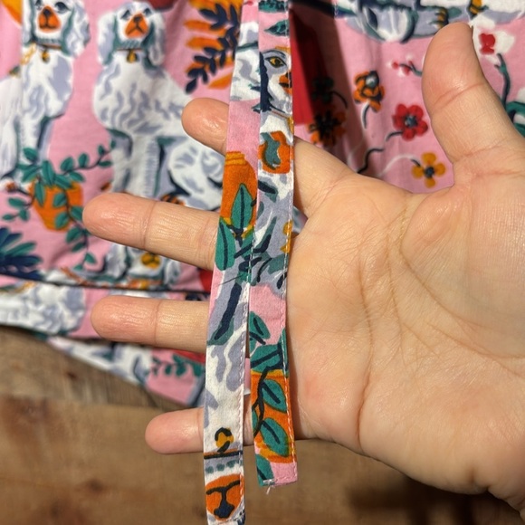 Printfresh Good Dog Pajama Short in Vintage Rose Size XXS Lounge Anthropologie - Picture 3 of 10